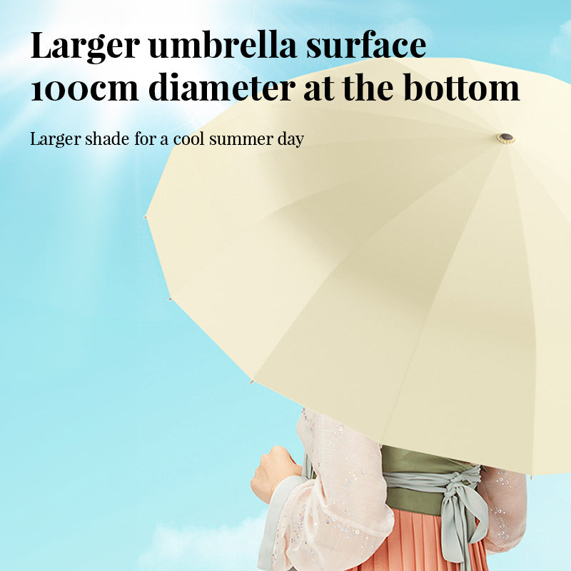 New Chinese retro folding umbrella