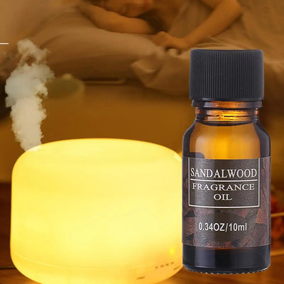 Dropshipping 10ml Fragrance Oil Long Lasting Water Soluble Plant Extract Flower Natural Aromas Essential Oil for Diffuser