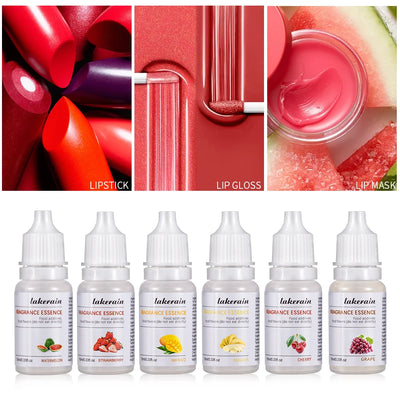 Pure Fruit Fragrance Oil 10ml Diffuser Essential Oils Strawberry Flavoring Oil for Lip Gloss DIY Soap Making Lipgloss Essence
