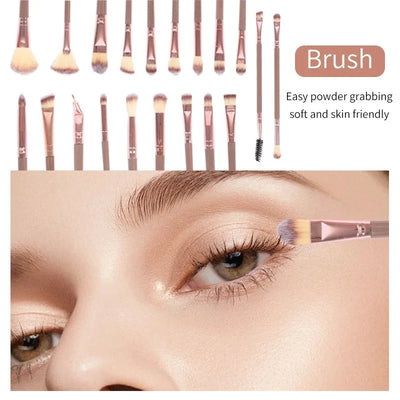 20/40 Piece Beauty Set, Makeup Tool Set, Makeup Brush Set, Full Makeup Brush Foundation Brush Tool Set with Face Wash Tools