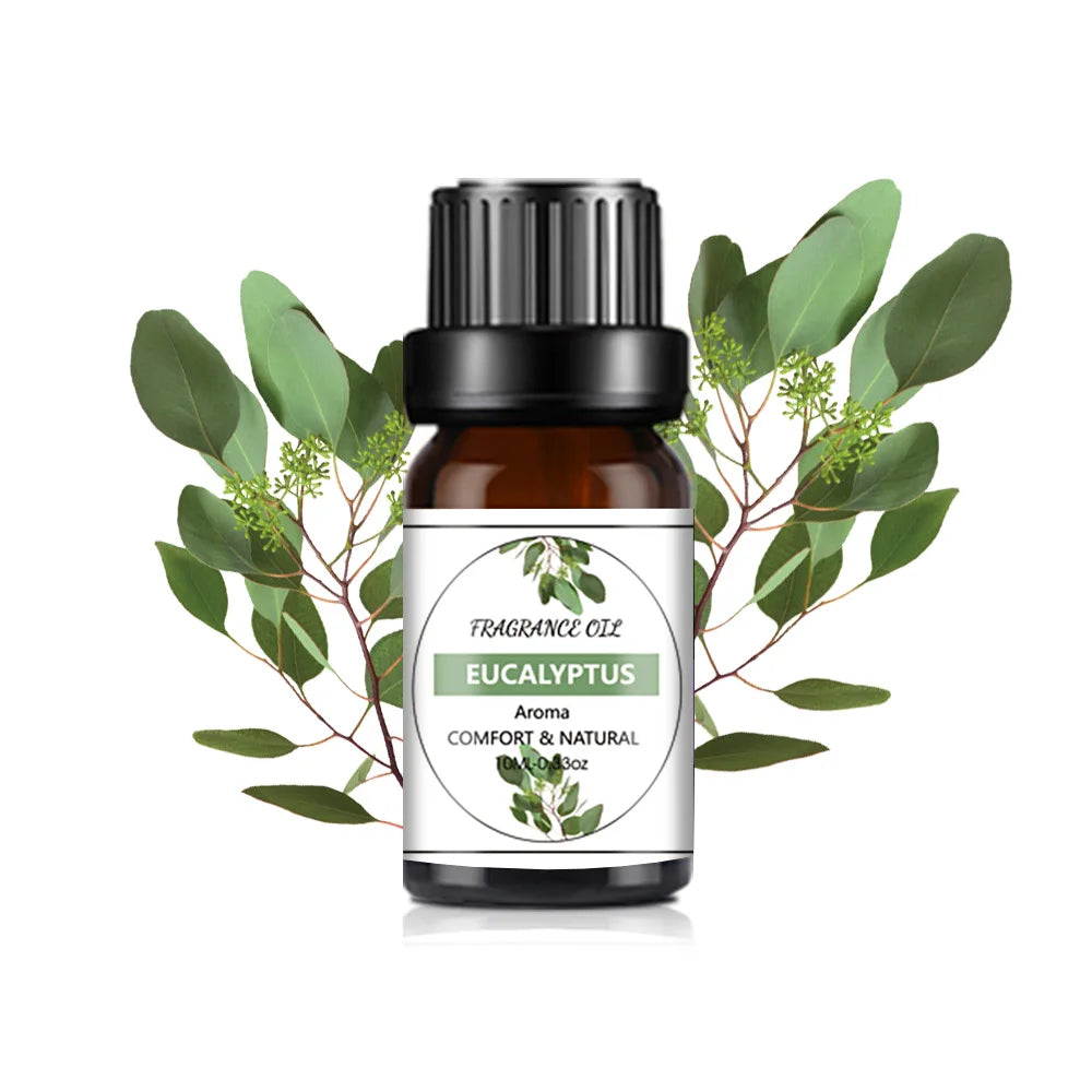 10ml Water-soluble Coco Essential Oil Humidifier Fragrance Oil Pure Natural Diffusive Aromatherapy Air Freshening Lemon Rose Oil
