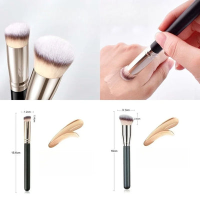 1/3Pcs Makeup Brushes Professional Foundation Concealer Angled Seamless Cover Cosmetics Contour Brush Beauty Tools