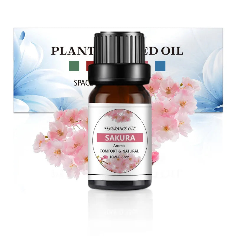 10ml Water-soluble Coco Essential Oil Humidifier Fragrance Oil Pure Natural Diffusive Aromatherapy Air Freshening Lemon Rose Oil