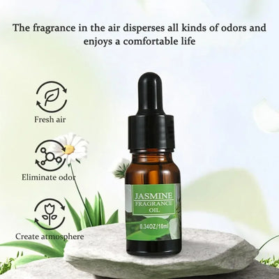 Dropper Fragrance Essential Oil Water Soluble Aromatherapy Aroma Diffuser Diffuser Essential Oil Candle Making Essence 10ml