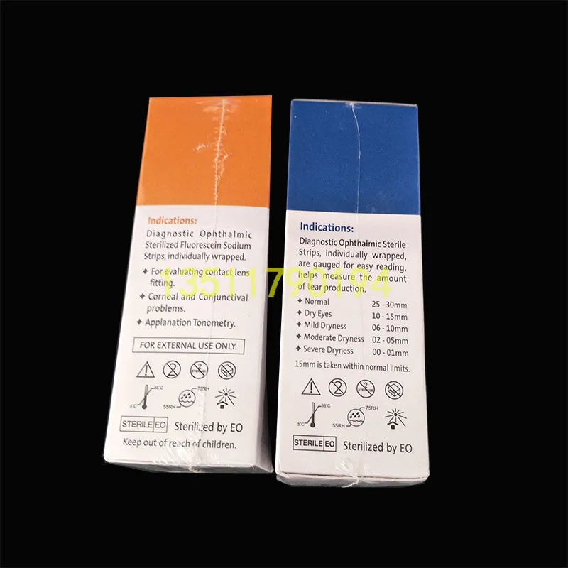 A box of 100 medical beauty instrument testing tools