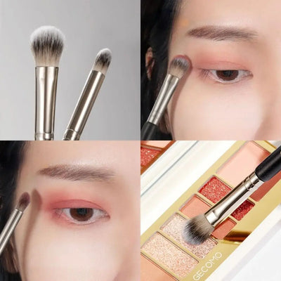Shade Pen Beauty Tools Dense bristles Eye Shadow Brush Eye Cosmetic Brush Makeup Smudge Brush Double-ended Eyeshadow Brush