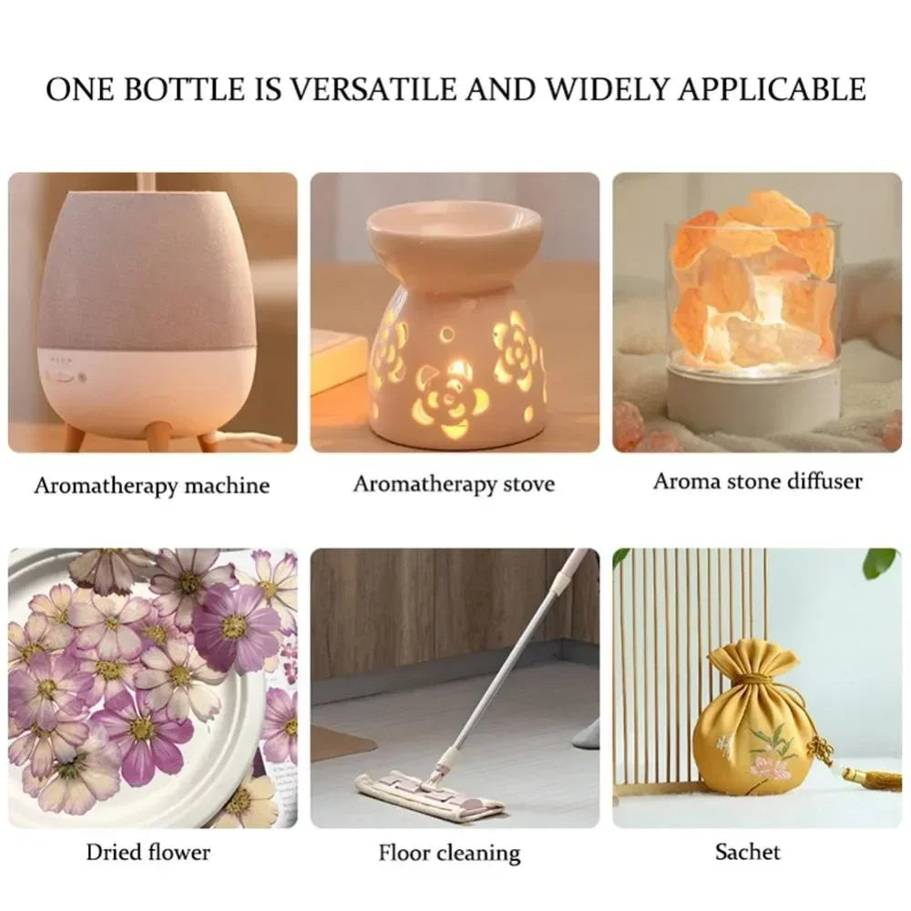 10ml Various Fragrances Aromatherapy Oil For Aromatherapy Diffuser Oil Burner Humidifier Air Fresh Agent Living Room Bedroom Toi