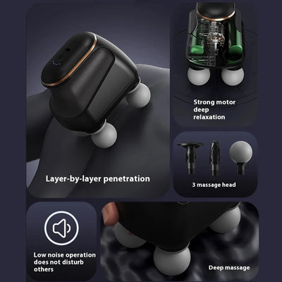 Portable fascia massager gun for muscle recovery | Deep tissue massage gun for pain relief | Handheld percussion massager for athletes | Rechargeable fascia massage gun with multiple heads | Lightweight massage gun for home and gym use | Quiet portable fascia massager for muscle relaxation | Professional-grade massage gun for deep tissue therapy | Cordless fascia massager gun for back and shoulders | Portable massage gun for fitness recovery and relaxation | Adjustable speed fascia massager gun with ergonom