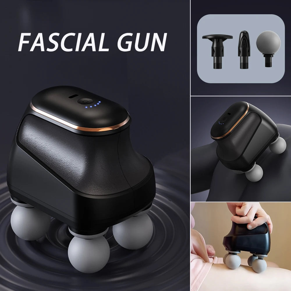 Portable fascia massager gun for muscle recovery | Deep tissue massage gun for pain relief | Handheld percussion massager for athletes | Rechargeable fascia massage gun with multiple heads | Lightweight massage gun for home and gym use | Quiet portable fascia massager for muscle relaxation | Professional-grade massage gun for deep tissue therapy | Cordless fascia massager gun for back and shoulders | Portable massage gun for fitness recovery and relaxation | Adjustable speed fascia massager gun with ergonom
