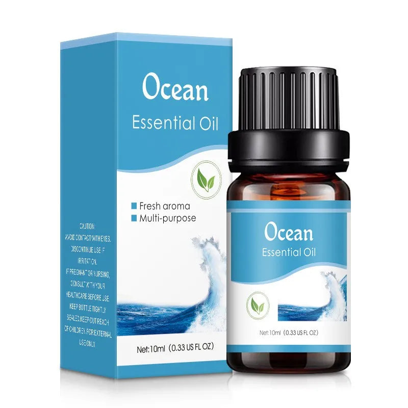 Aromatherapy Water Soluble Oil Essential Oil For Aroma Diffuser Humidifier Home 10ml Freshener Scents Fragrance Oil Perfume