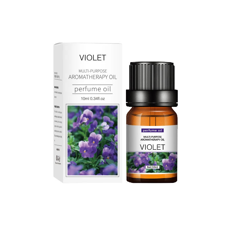 Flower Fruit Essential Oil Water-soluble Relieve Stress For Aroma Diffuser Lamp Humidifier Air Freshening Aromatherapy 2025
