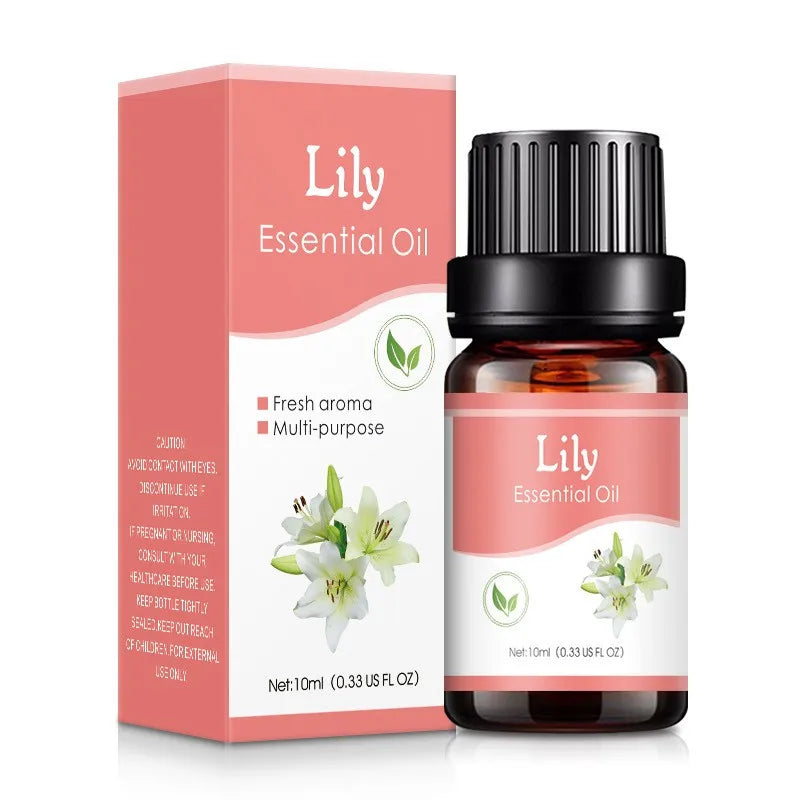 Aromatherapy Water Soluble Oil Essential Oil For Aroma Diffuser Humidifier Home 10ml Freshener Scents Fragrance Oil Perfume