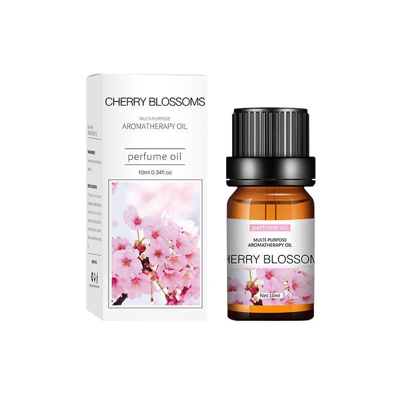 Flower Fruit Essential Oil Water-soluble Relieve Stress For Aroma Diffuser Lamp Humidifier Air Freshening Aromatherapy 2025