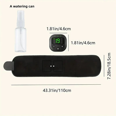 Portable USB Charging Waist Massager Shaper Belt Electric Arm Hip Leg Trainer Weight Loss Shaping Fitness Massager Equipment