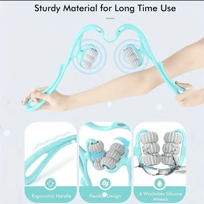 Portable And Easy To Use1pc Neck Massager, and  Neck Roller!