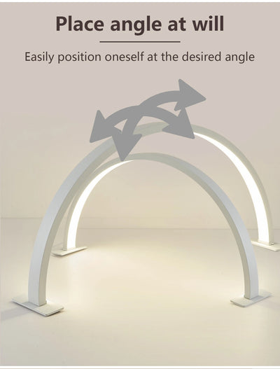 Beauty Lamp U-shaped half month Light fixture beauty salon eye protection USB plug LED nail beauty table lamp