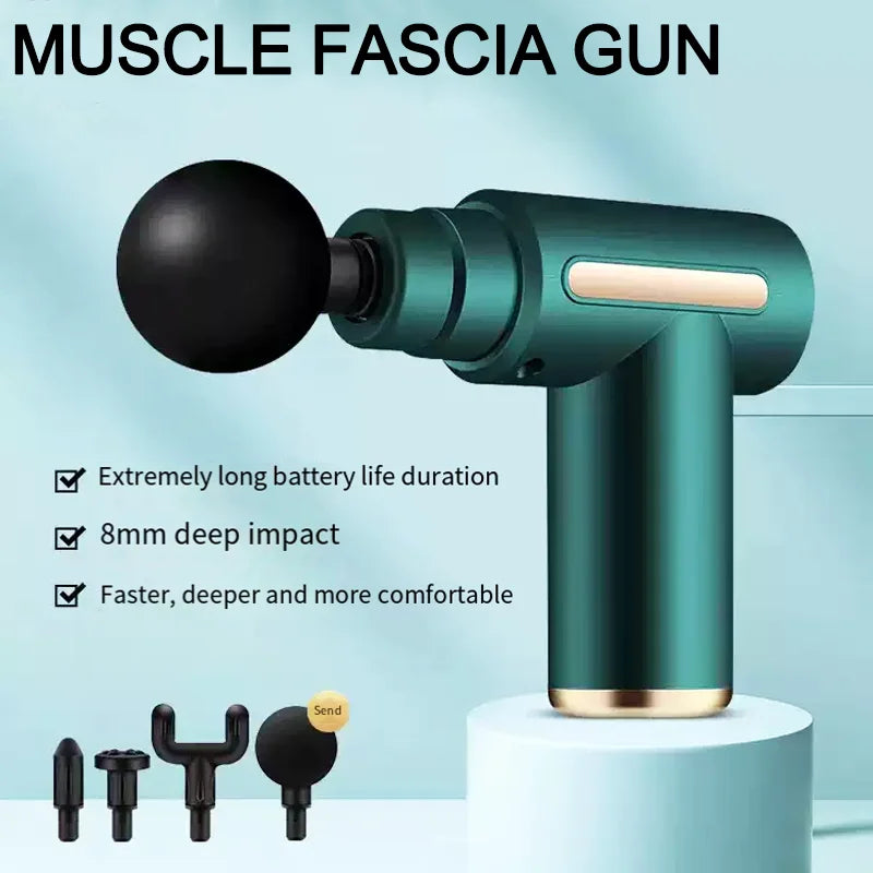 Portable fascia massage gun | Deep tissue massage gun | Handheld percussion massager | Muscle recovery massage tool | Relaxation massage gun | Cordless fascia massager | Quiet massage gun for home use | Pain relief massage device | Fitness recovery massage gun | Lightweight massage gun portable