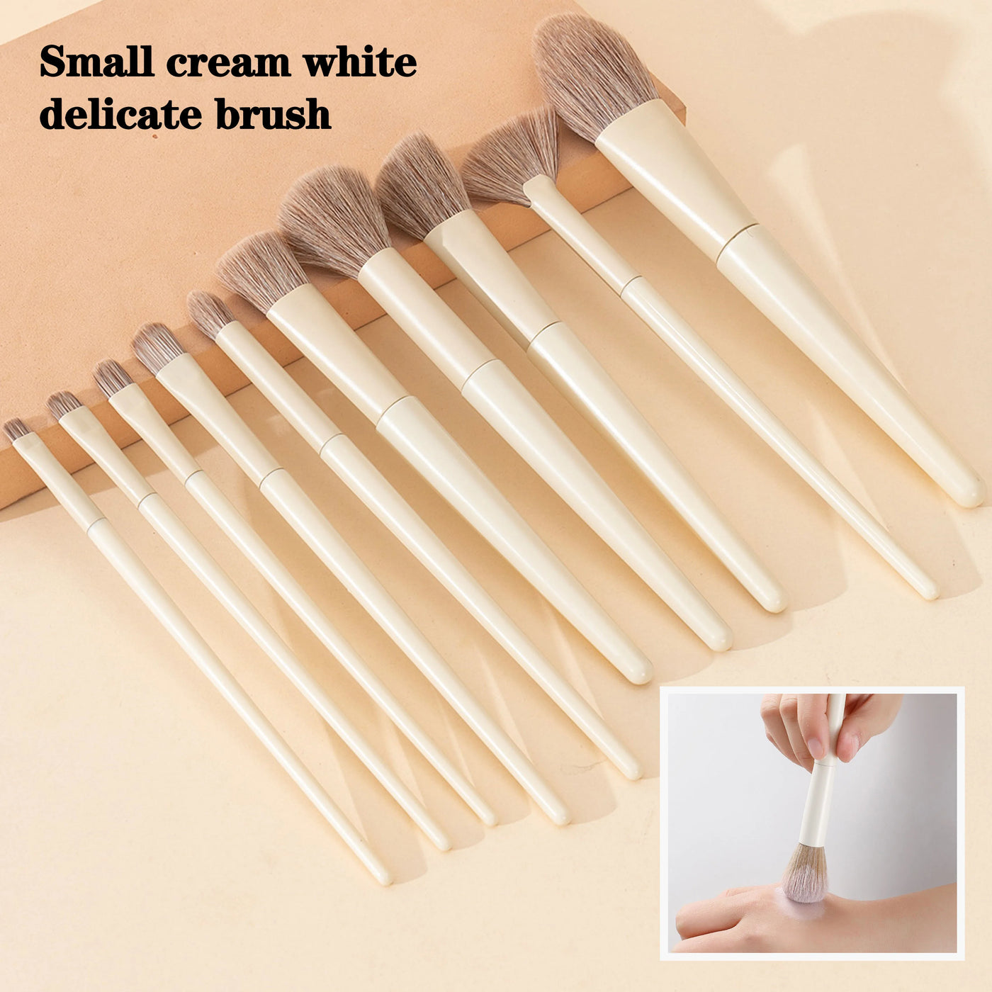 Ten makeup brushes set brush highlight eye shadow brush soft bristle brush beauty tools