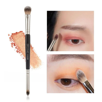 Shade Pen Beauty Tools Dense bristles Eye Shadow Brush Eye Cosmetic Brush Makeup Smudge Brush Double-ended Eyeshadow Brush