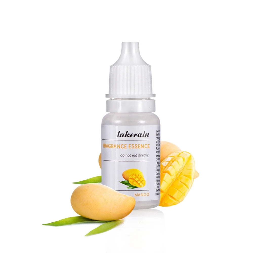 DIY 10ml Pure Fruit Fragrance Oil Diffuser Essential Oils Strawberry Flavor Oil For Lip Gloss DIY Soap Making Lipgloss Essence