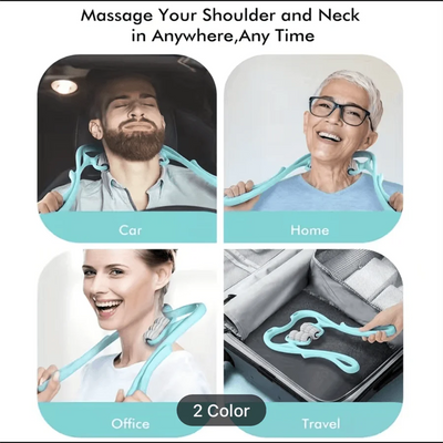 Portable And Easy To Use1pc Neck Massager, and  Neck Roller!