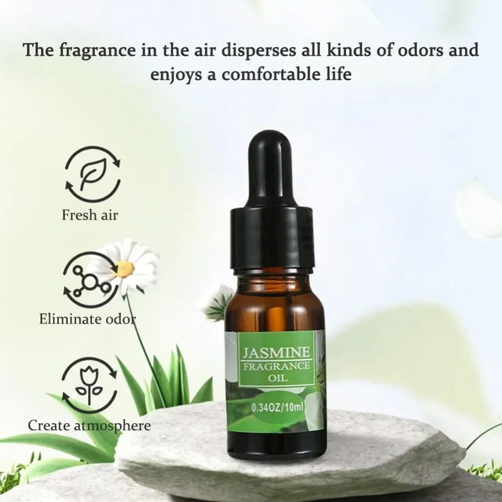10ml Various Fragrances Aromatherapy Oil For Aromatherapy Diffuser Oil Burner Humidifier Air Fresh Agent Living Room Bedroom Toi