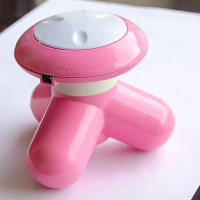 Portable Mini Handle Wave Vibration Massager USB Full Body Massage Neck Lower Back Shoulder Relaxation Massager Tool