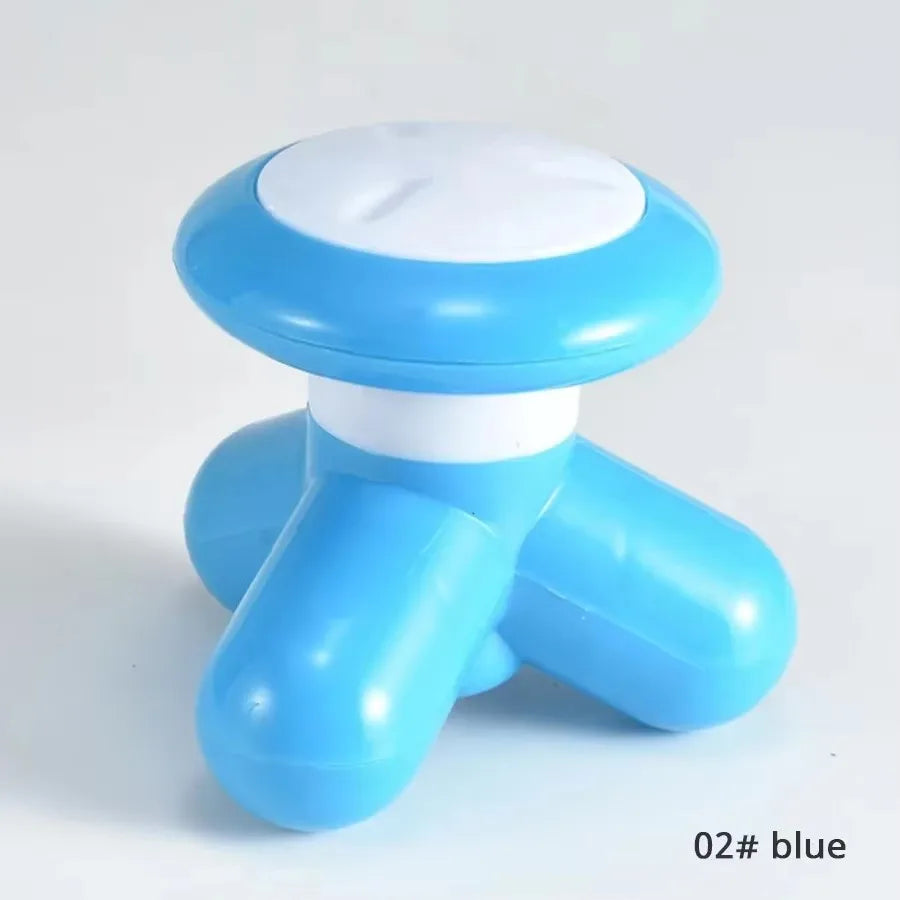 Portable Mini Handle Wave Vibration Massager USB Full Body Massage Neck Lower Back Shoulder Relaxation Massager Tool