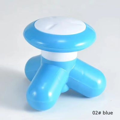 Portable Mini Handle Wave Vibration Massager USB Full Body Massage Neck Lower Back Shoulder Relaxation Massager Tool