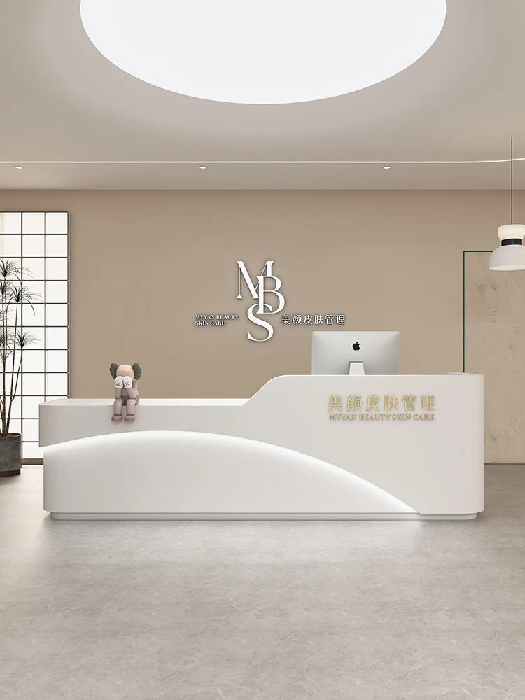 Beauty Salon Bar Clothing Barber Shop Checkout Page Training Institution Medical Beauty Service Front Desk