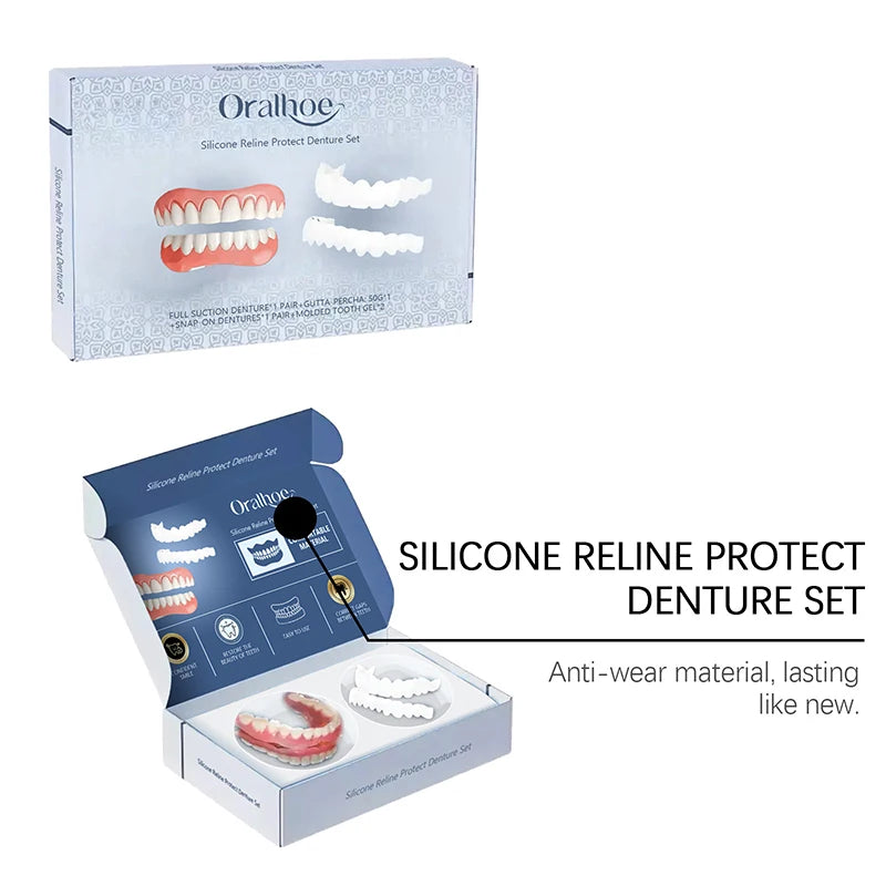 Denture Modification And Beauty Teeth Set, Dental Beauty Set To Improve The Beauty Of Smile, Comfortable Material, Oral Care