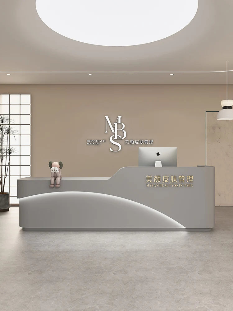Beauty Salon Bar Clothing Barber Shop Checkout Page Training Institution Medical Beauty Service Front Desk