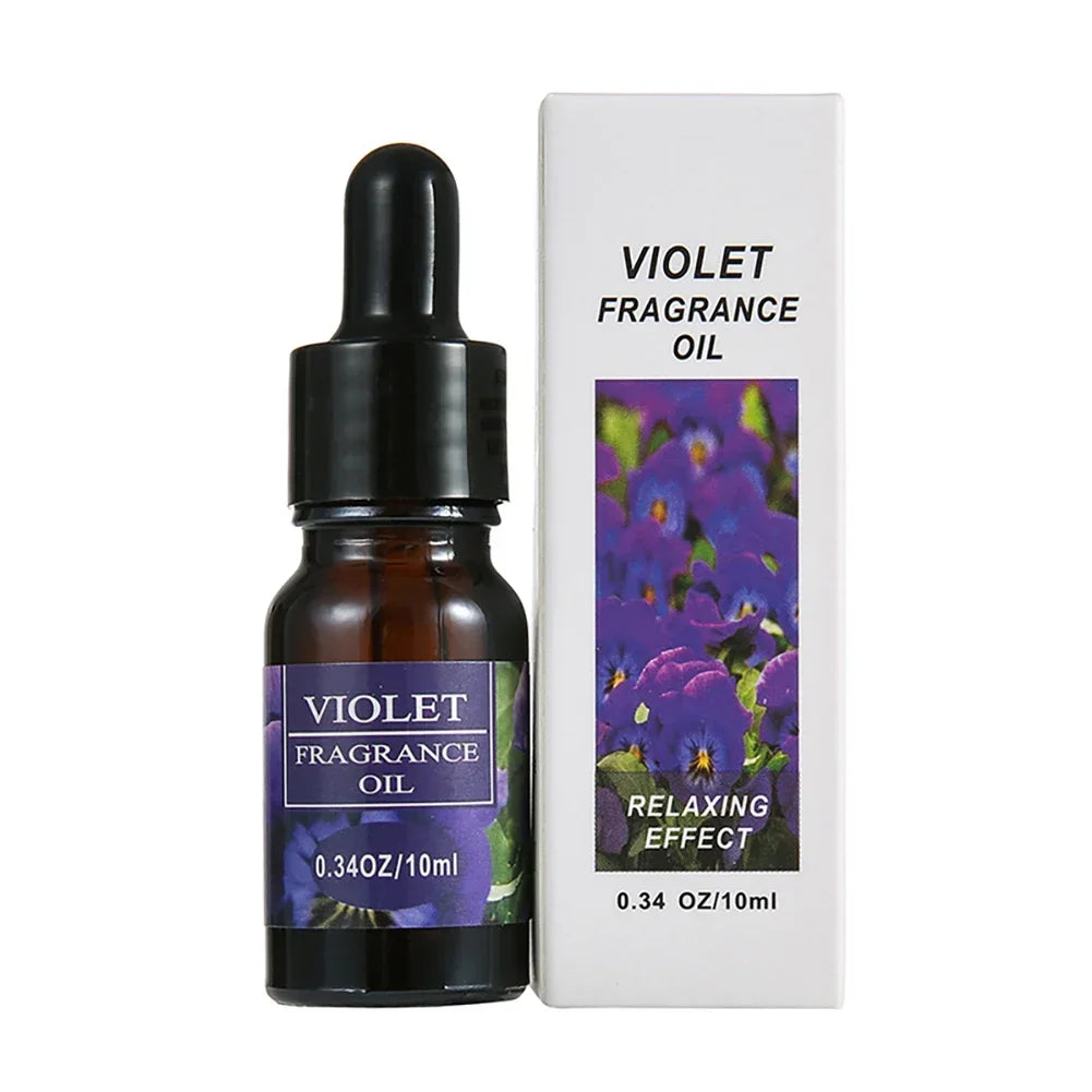 Dropper Fragrance Essential Oil Water Soluble Aromatherapy Aroma Diffuser Diffuser Essential Oil Candle Making Essence 10ml