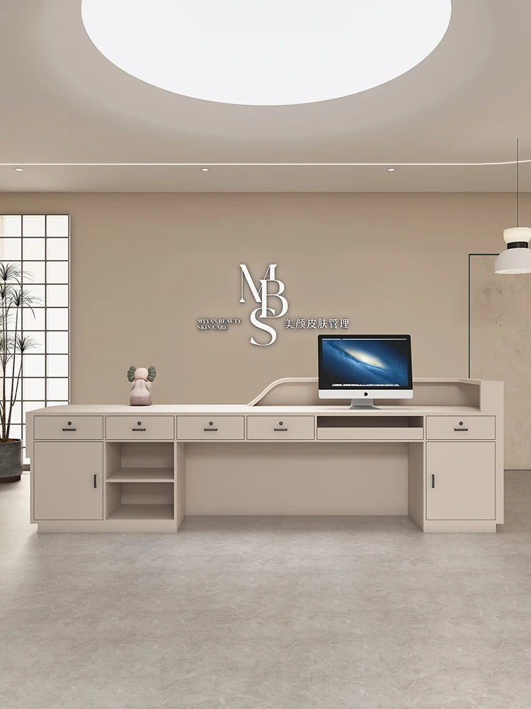 Beauty Salon Bar Clothing Barber Shop Checkout Page Training Institution Medical Beauty Service Front Desk